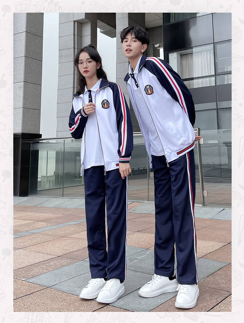 22中小学生初高中生校服班服简约时尚休闲英伦风运动