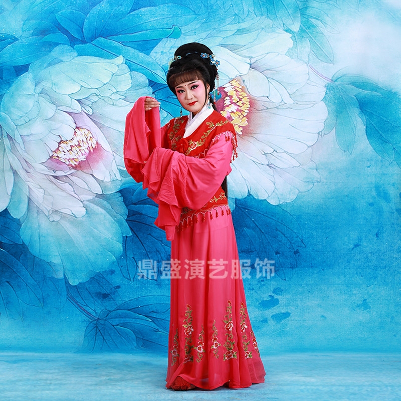 Ancient Costume Drama Opera Peking Opera Yellow Mei Opera Costume Opera Clothing Tsing Yi Little Dudan Fancy Clothes Lady Clothes