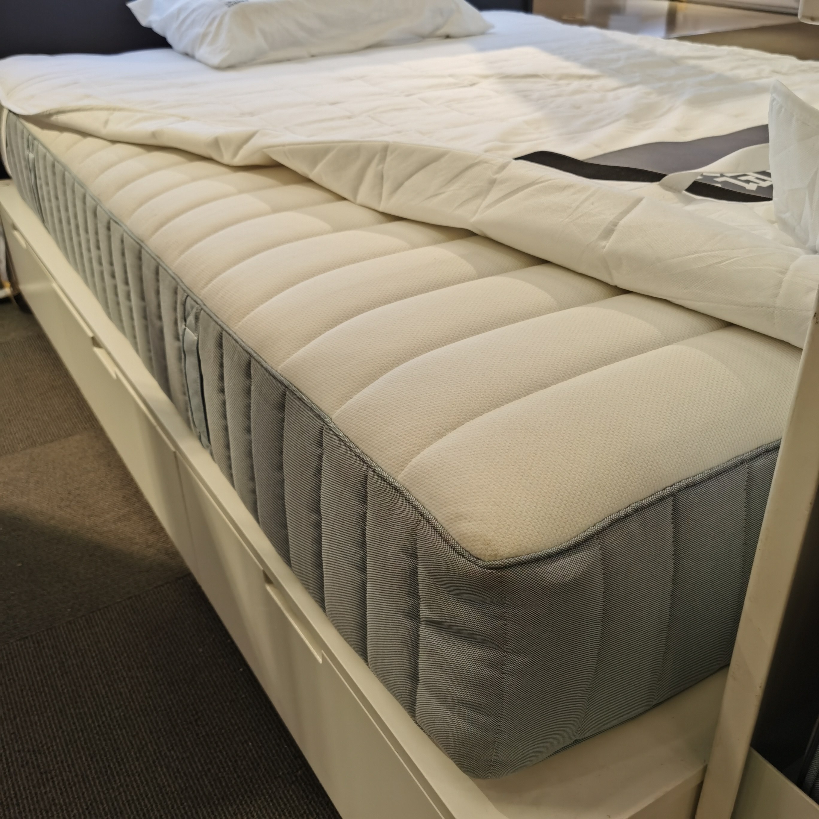 宜家独立袋装床垫瓦勒沃格北欧席梦思ikea舒适型国内宜家代购