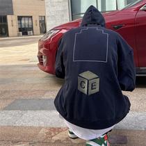 cavempt 21AW ce washed embroidered dice magic squared plus suede mans overfire couple hat-shirt