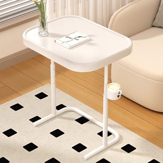 Side table, movable tea table, simple and modern folding mini corner table, storage rack, small apartment balcony, living room, cart Side table, movable tea table, simple and modern folding mini corner table, storage rack, small apartment balcony, living room, cart