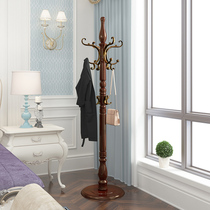 Cloakerstand floor solid wood bedroom European style living room home bag rack shelve minimalist modern clothes hangers