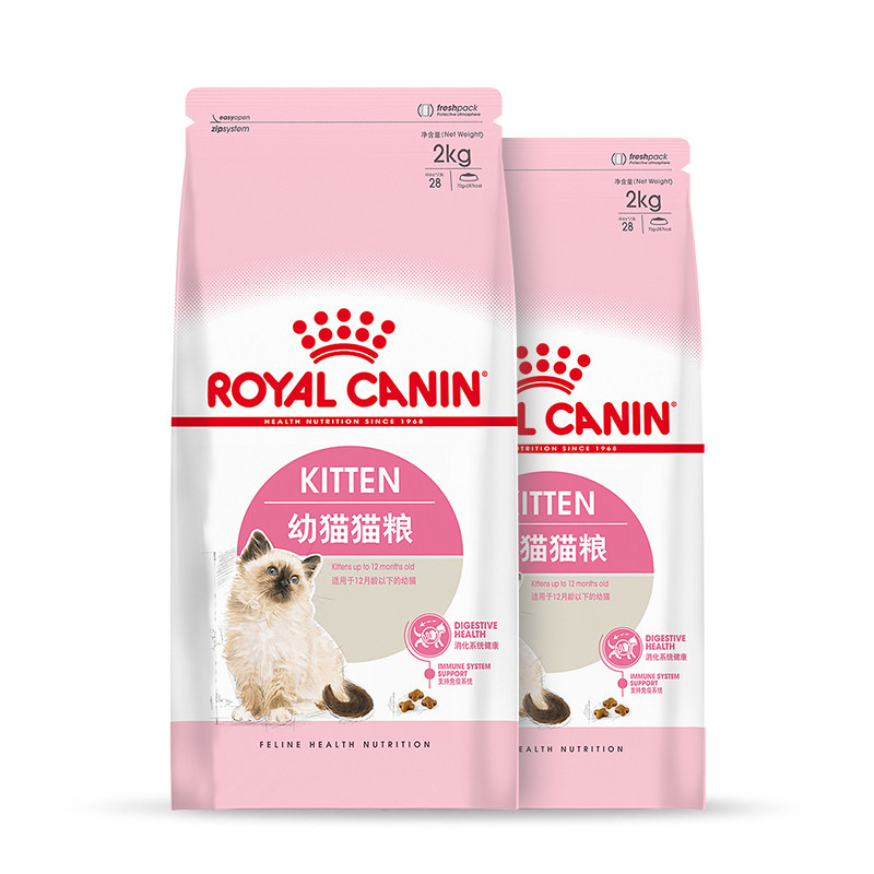 皇家猫粮 幼猫猫粮幼猫粮宠物猫粮猫粮猫主粮k36/2kg*2  28省包邮