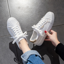 2022 Summer new ins Chains Chains Shot Little white shoes women shoes 21 Spring paragraph 100 hitch Shoes Burst Casual Board Shoes