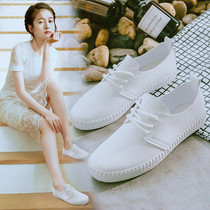 In the autumn and winter of 2021 the new small white shoes women's shoes in the spring and autumn explosions ins street slap white shoes flat casual board shoes