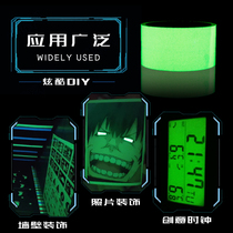 Transparent luminous tape permanent self-luminous waterproof stickers stage wall stickers warning decorative stickers luminous stickers green
