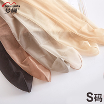 Mengna code stockings 6 womens ultra-thin pantyhose anti-hook silk summer long stockings transparent flesh color light skin