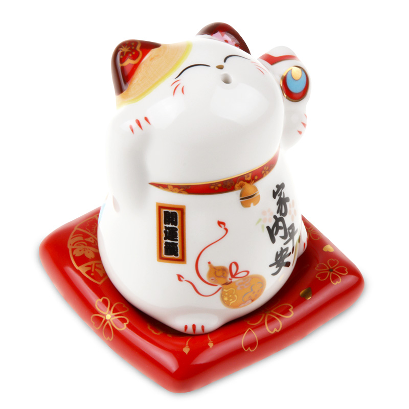 Home in peace plutus cat toothpicks extinguishers ceramic creative fashion household toothpick box of toothpicks can furnishing articles