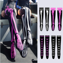 SEAPLAY neoprene diving stockings over the knee long barrel thick bottom diving socks free diving Japanese super bomb 1 8MM women