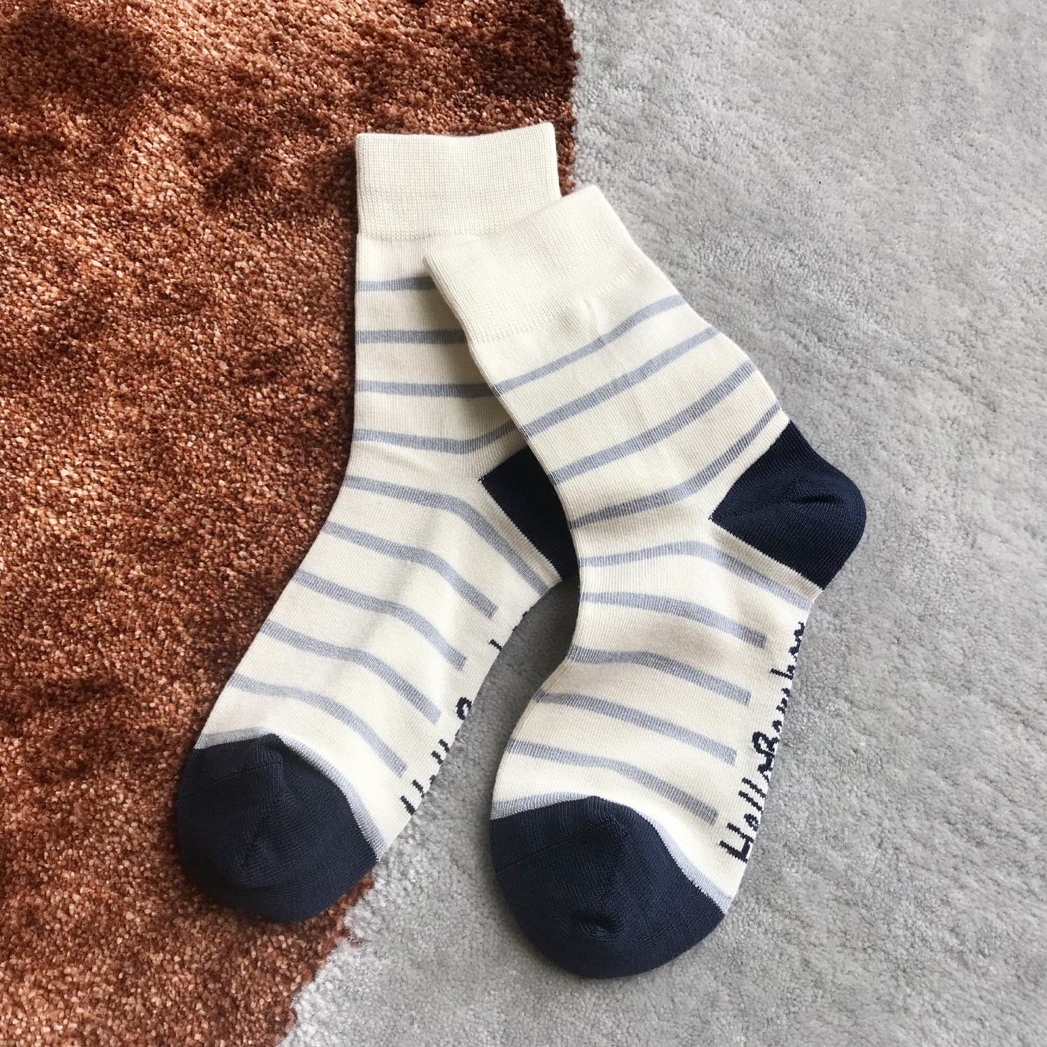 海军女袜礼盒 7双装竹纤维袜子35-39码无骨缝头