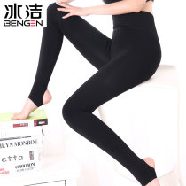 Ice Cleaning Autumn Winter Plus Suede Thickened Punch Underpants External Wear Pants High Waist Cotton Pants Woman Big Code Stomping Pants Warm Pants