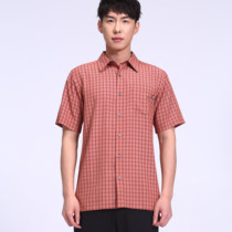 Two-fold sample clothes marmot groundhog men spring and summer sports outdoor city leisure breathable quick-drying short-sleeved shirt