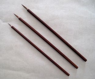 包邮 精品叶筋笔 毛笔狼毫依纹笔 大中小叶筋 描边勾线笔文房四宝