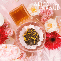 Spring scenery tea Golden chrysanthemum fragrant peach dew black tea cold and hot bubbles are delicious·Peach fragrant fruit green tea