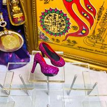 New mini ladies sequined high heels shoes