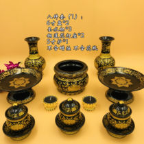 New incense burner Cup plate wordless lotus incense burner room Buddha equipment ceramic incense four-color five gauge