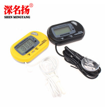 Fish Tank Thermometer Reptile Turtle Suction Cup Diving Pet Box With Probe Waterproof Electronic Thermometer ST-3