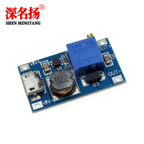 MT3608 DC-DC boost module 2A booster plate USB voltage 2-24V L 5 9 12 -28V adjustable