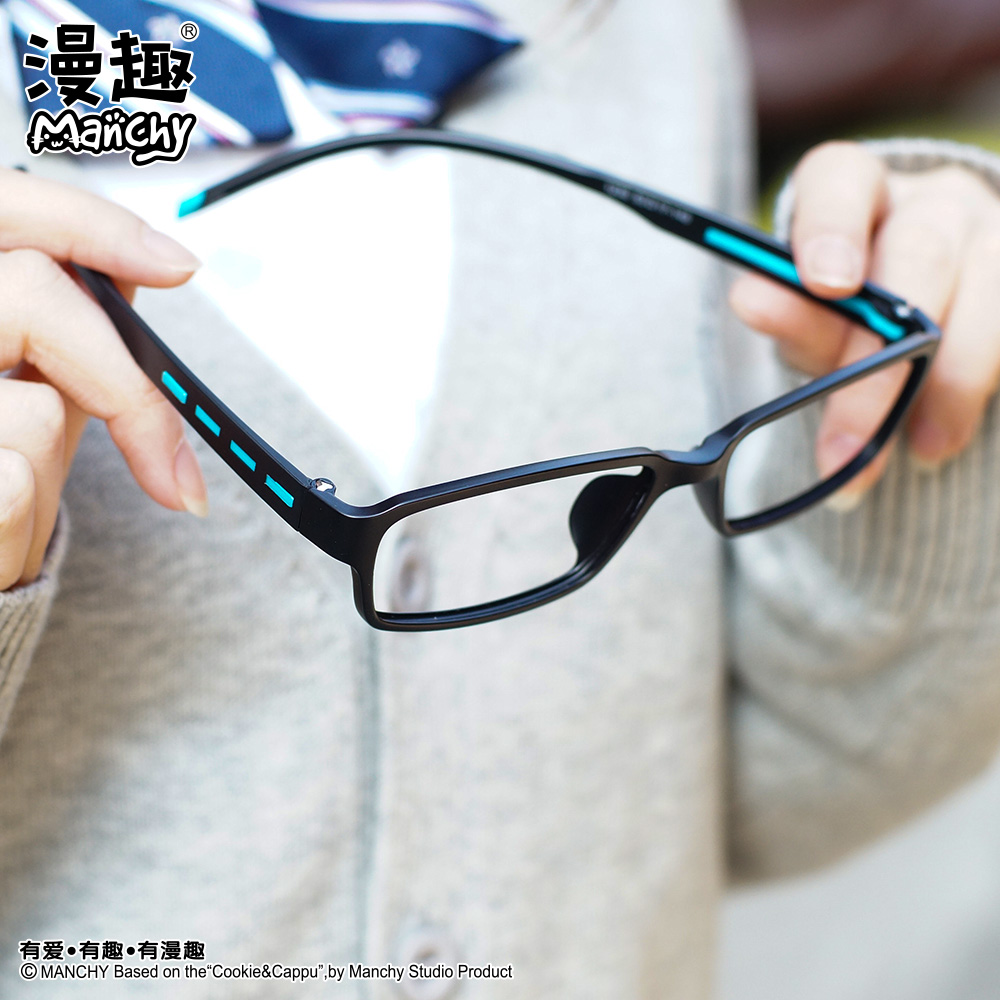 漫趣动漫周边平光眼镜初音可拆卸动漫眼镜框架未来现货男女通用产品展示图2