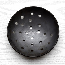 Die casting machine with iron colander slag scraping slag scraping slag scraping material slag fishing spoon water ladle aluminum alloy slag removal handle casting spoon