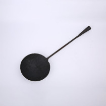 Round die casting machine material spoon forging aluminum water spoon aluminum water spoon welding spoon stainless steel material spoon die casting sampling spoon