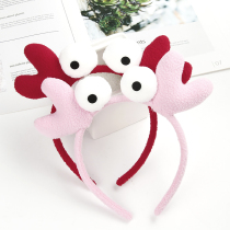 Festive headband Japan and South Korea sell cute funny hair accessories cute crab headband hair band festival party performance headdress