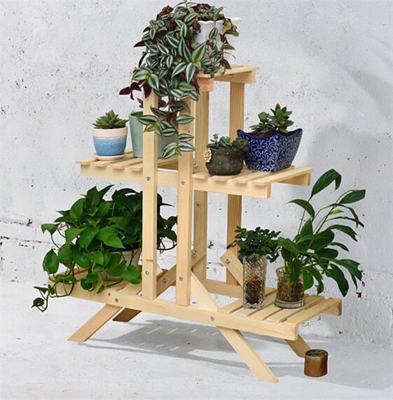 阳台花架,让你的阳台诗情画意