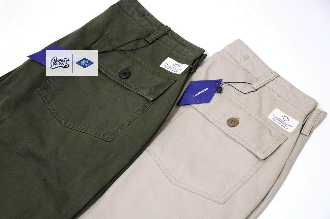 「现货」madness chino pants 工装长裤休闲裤余文乐17ss 春夏_不打折