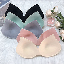 Thin-style latex chest cushion inserts piece of style breathable vest lingerie sport beauty back universal style bra cups gaskets