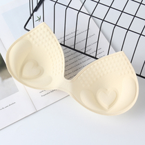 Thai Latex Underwear Chest Cushion Coalless Steel Ring Free Movement Bra Spacer Conjoined Water Drop Massage Beauty Back New Inserts