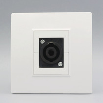 Special four-core speaker Omcarnon plug socket outlet for 86 type high-power stage sound panel welding stage