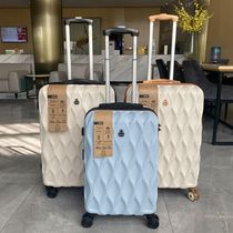 itluggage foreign trade export ultra-light tie bar boarding box customs code lock double row aircraft wheel fairy