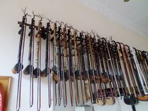 Cheng Jianweis pure handmade black sandalwood axles Purple Bamboo Jinghu Xipi two yellow complete physical Pictures