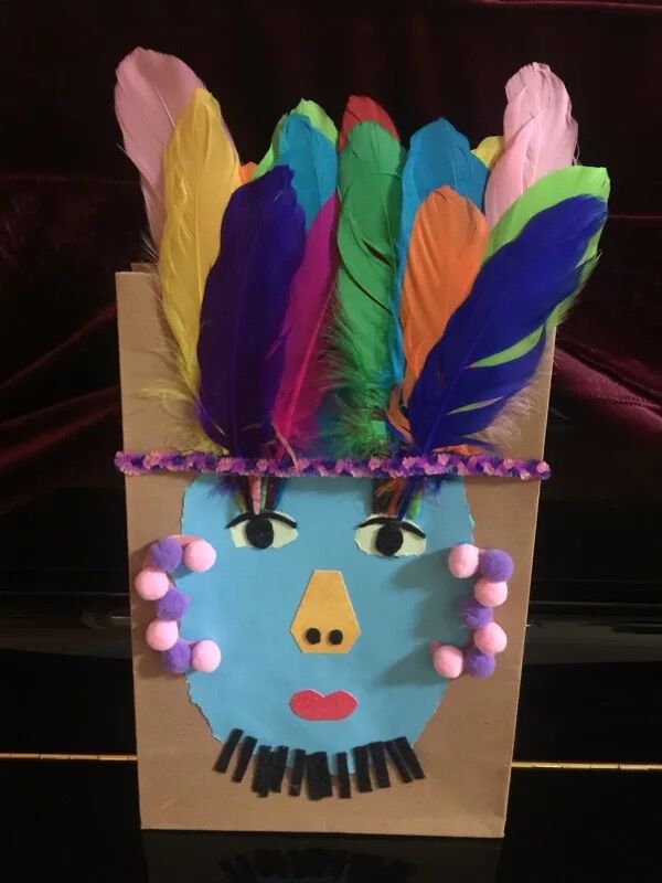 儿童创意diy美劳手工彩色羽毛幼儿园制作面具纸盘装饰