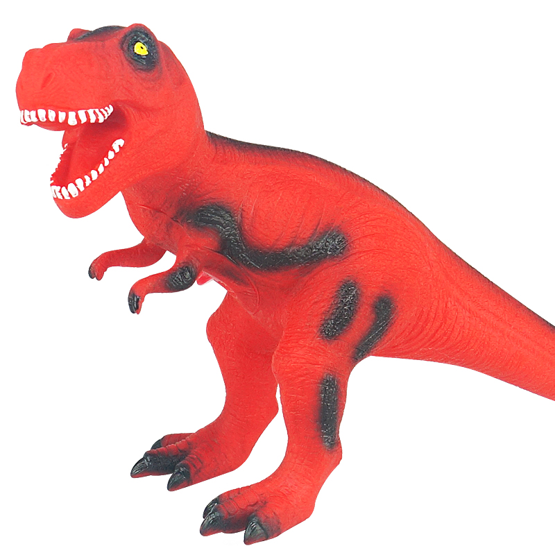 三角霸王龙恐龙套装玩具儿童超大号仿真动物模型塑胶软侏罗纪世界