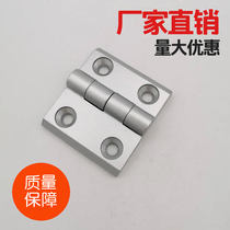 Metal hinge 3040 hole distance 35 * 30 zinc alloy hinge fit aluminium profile four-hole hinge