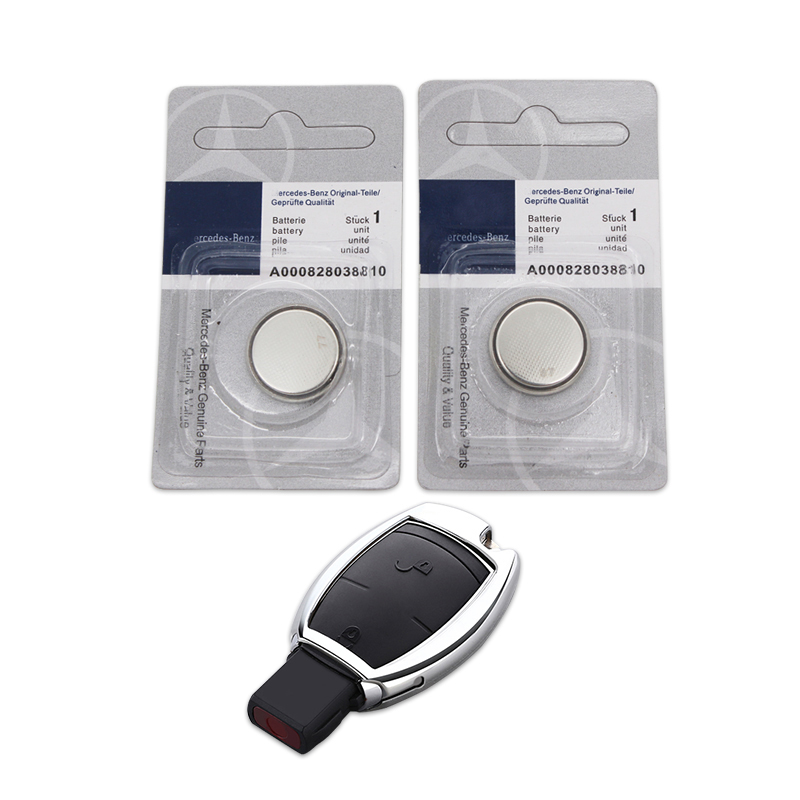 Suitable for Benz remote control key battery electronic GLC GLA C E class S350 CR2025 models