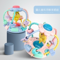 Baby Beaded Beaded Toy 6-12 months Music Child Female Baby Boy 0-1-2-3-year-old can bite the gum