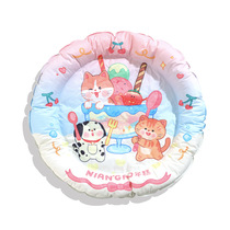 Egg total home X rice cake NianGao cute cartoon pet ice mat ice mat ice nest cooling Nest summer summer cat dog nest