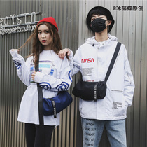 Upper new 2021 new nemesis red homo-wave Tide Card Sports Bag Women Skew Satchel Gym Bag men and women 100 lap single shoulder bag