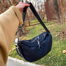 Skew Satchel Woman Large Capacity Single Shoulder Bag Foreign Air Korean Version Casual Fashion Minimalist Bag 2021 New Damp Dumplings Bag