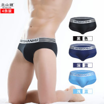 Mens underwear mens breifs pure cotton antibacterial breathable thin boys shorts head plus fat plus size mens underwear