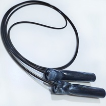 Steel wire racing rope skipping rope adult student training competition string speed fast not winding rope hard handle 2 86M