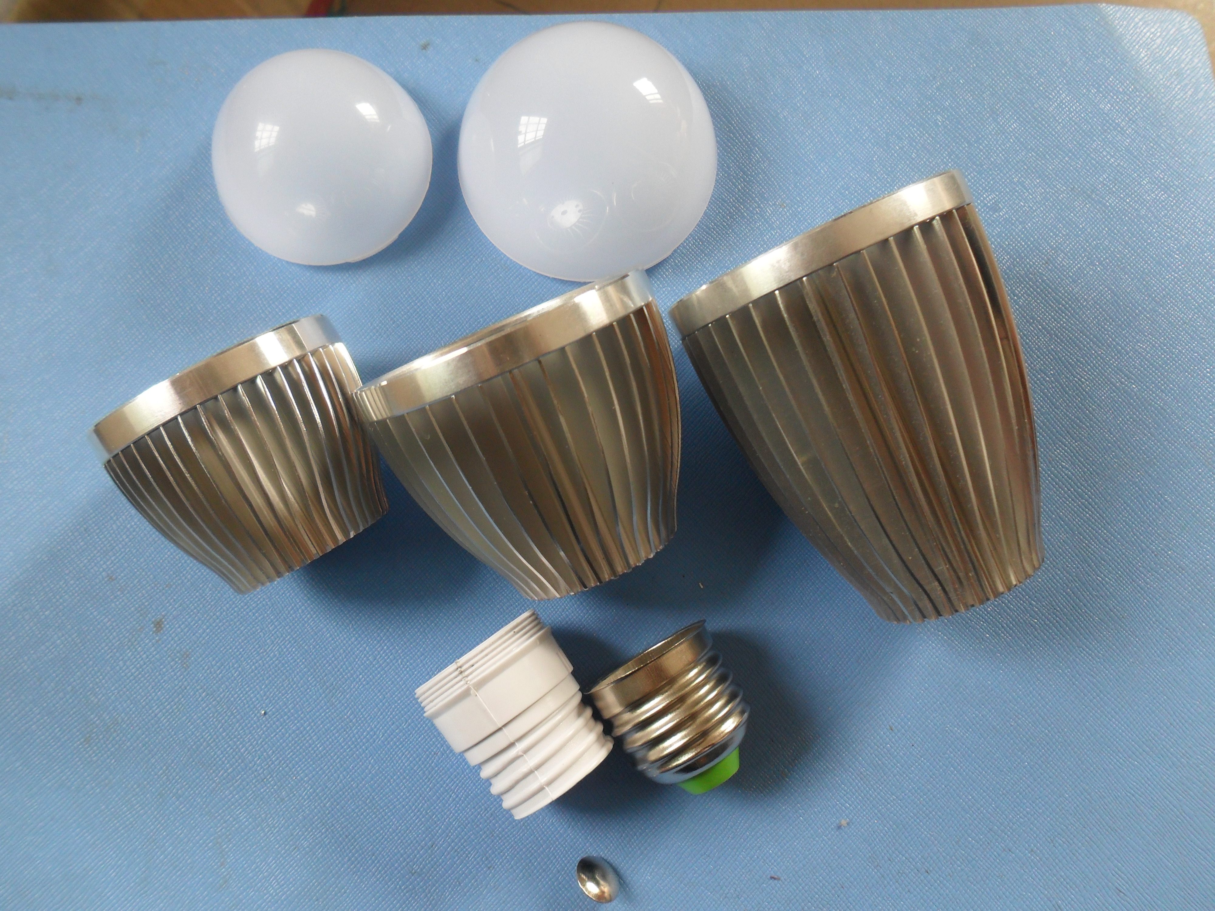 球泡灯外壳套件3w5w7w9w12w大功率led灯泡b22e27e14节能灯配件