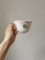 British Royal Albert idyllic retro ceramic coffee cup tea cup breakfast cup full of afternoon tea