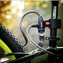 Mountain bike key lock electric car chain lock key lock anti-theft Lock Universal trivial 586E bicycle wire lock special price