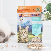 A Meow New Zealand K9 Natural beef cod chicken lamb raw meat cat food freeze-dried 320g