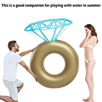 INS shaking sound Net red super large inflatable Diamond swimming ring adult ring life buoy water floating bed underarm ring