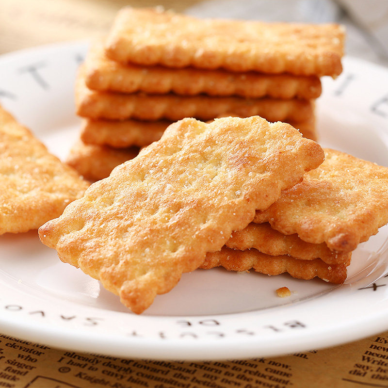 韩国进口 乐天椰奶饼干100g 香脆奶香蜂蜜烤制烘焙饼干休闲零食品