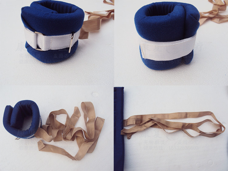 卧床病人四肢约束带手腕脚腕束缚带担架固定带康复捆绑带固定